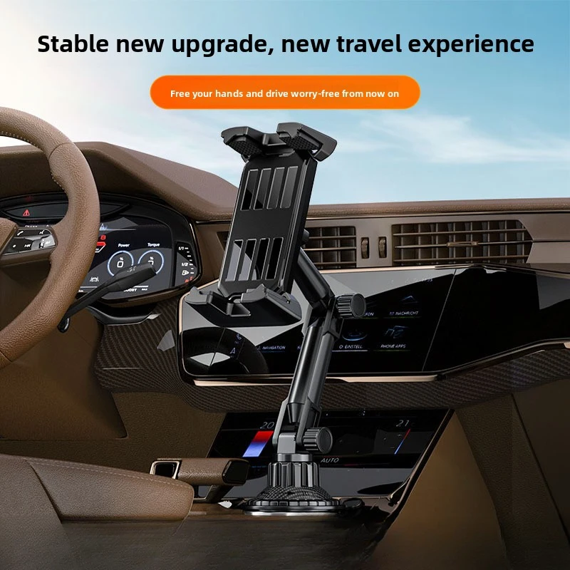 

Car-mounted phone holder for central console cup holder navigationipadUniversal Tablet Mount for Front Passenger Seat