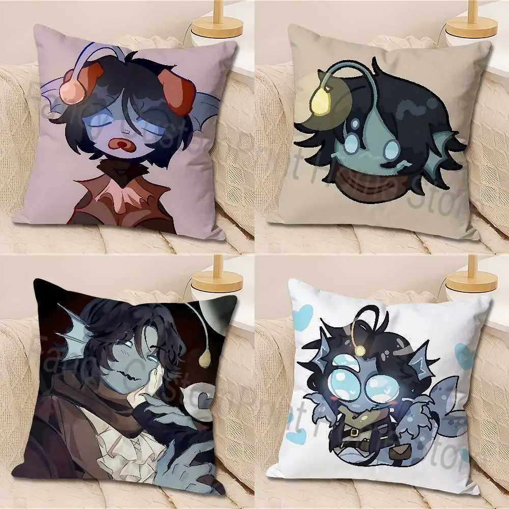 

S-Sebastian Solace Pressure Anime Celebrity Merchandise All-Match Printed Pillow Case Sofa Car Office Room Decoration Protector