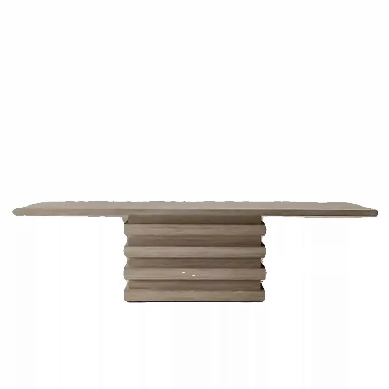 

American solid wood tables and chairs modern simple home retro Italian oak desk