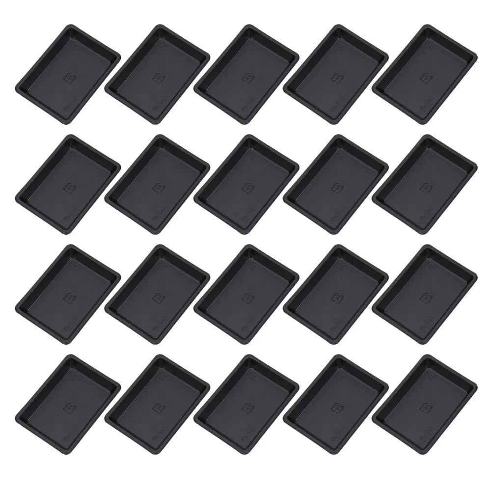 

100pcs Sushi Flavor Dishes Black Sauce Containers Kitchen Bar Serving Trays Home Restaurant Use