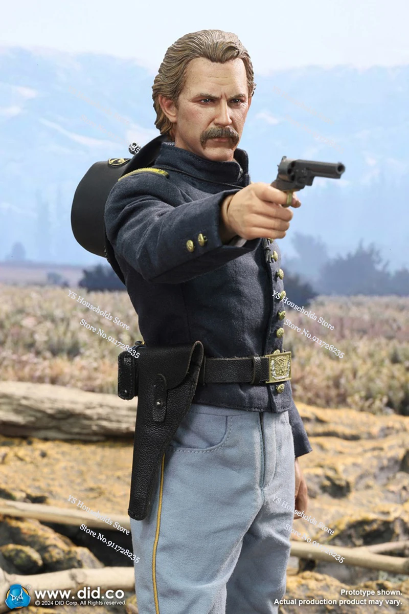 DID NS80175 1/6 Lieutenant John Dunbar Movable Action Figure US South North War Historical Role Simulation 12