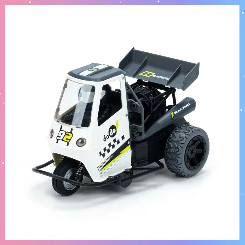 RC Car 2.4G 1:16 Remote Control Drift Racing Tricycle High Speed Motorcycle Simulated Sound Modle Car Desktop Creative Toy Gift