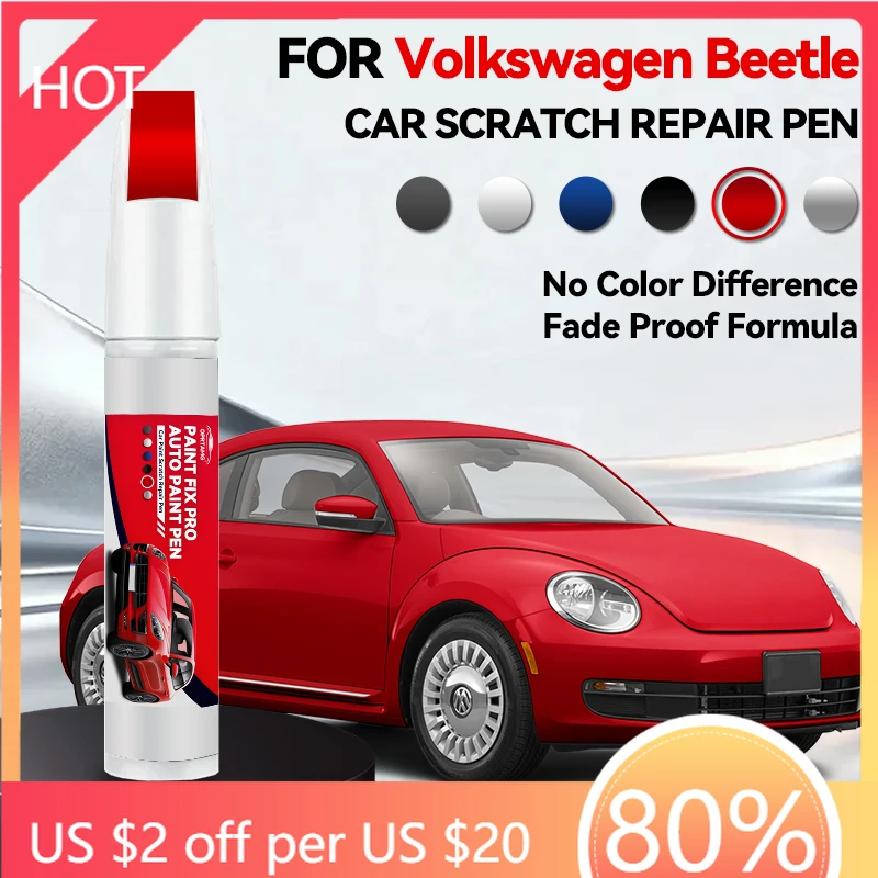 

Vehicle Dedicated Exclusive Car Paint Pen Repair For Volkswagen Beetle 1938-2019 Car Paint Pen Scratch Repair Detailing Tools Ca