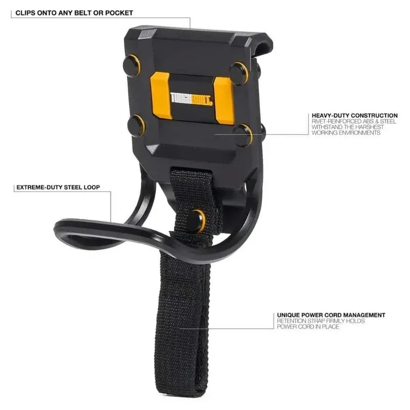 TOUGHBUILT TB-52 Modular Hammer Loop Portable Hammer Hook Household Hammer Belt Clip Tool Hook Assembly