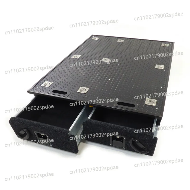Offroad Car Drawer with Fridge Slide for UTEs Pickup Car Drawer System