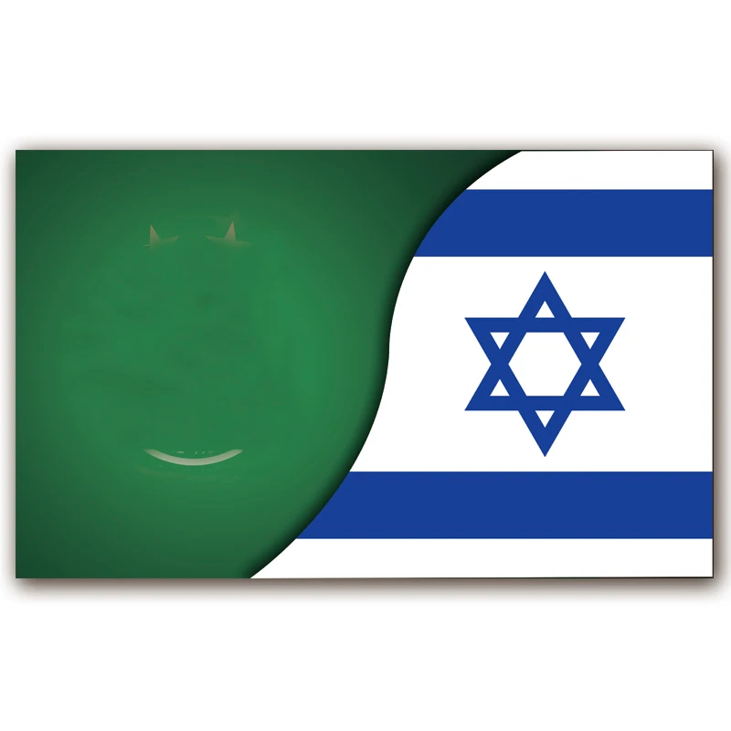 

Half Israel FC Flag, 100D Polyester, 3x5 FT, 90x150 cm