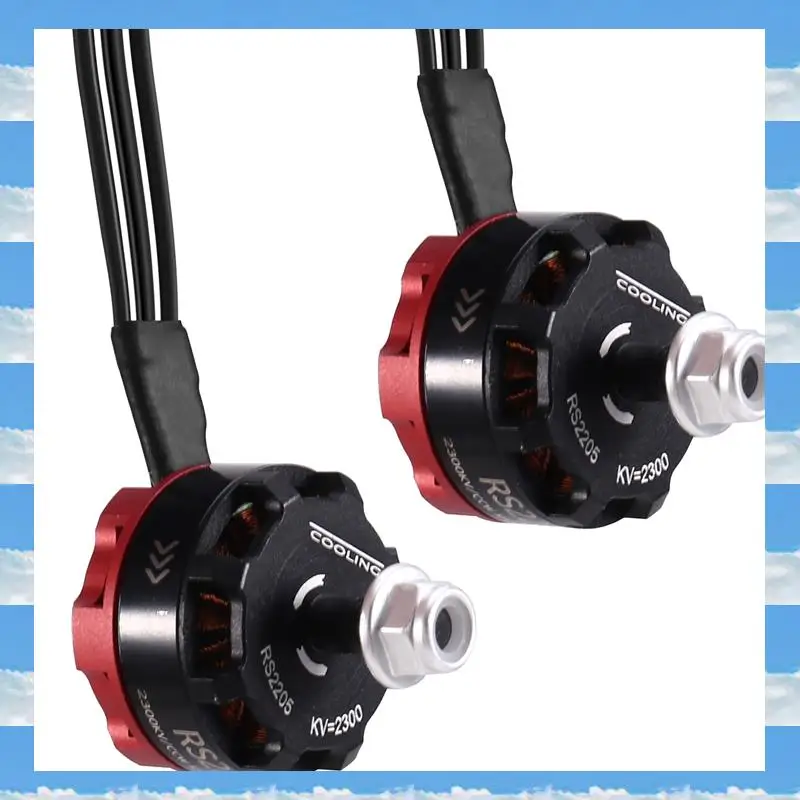 A11I Model Aircraft Four-Axis Traverser RS2205 2300Kv Motor FPV Brushless Motor Positive And Negative Rotation 2205 2300 CCW
