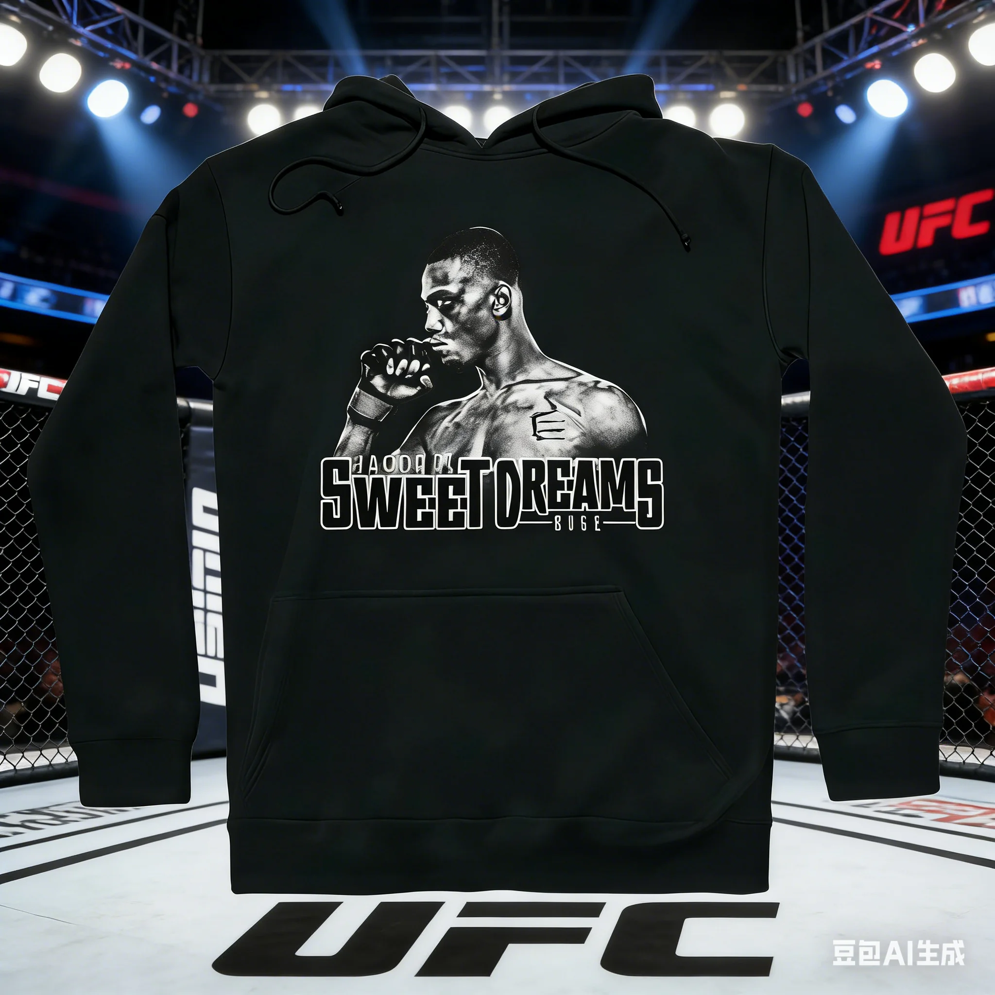 

Спортивная одежда UFC Jamal Hill 2026, осенне-зимняя, из чистого хлопка, с принтом, повседневная, дышащая, с капюшоном, подходит как мужчинам, так и женщинам