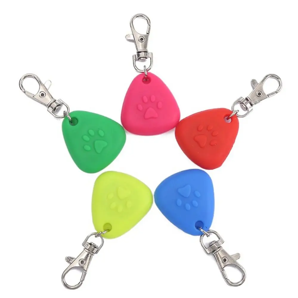 Waterproof LED Pet Pendant Collar Anti-loss Silicone Dogs Anti Loss Pendant with Buckle Pet Glow Safety Pendant