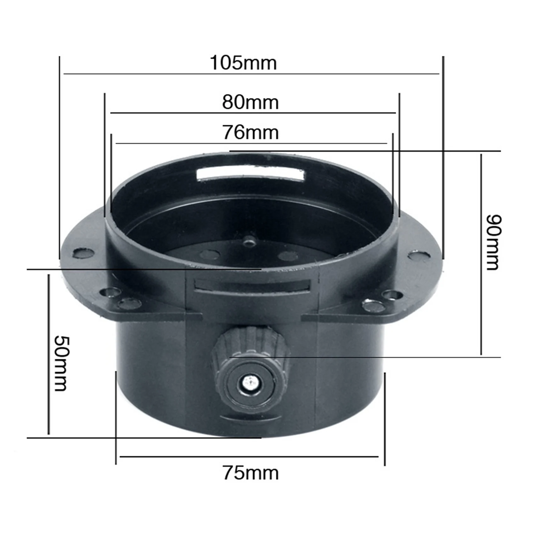 75mm Car Heater Ducting Pipe Joiner Air Parking Heater Hose Tube Connector for Webasto Eberspacher