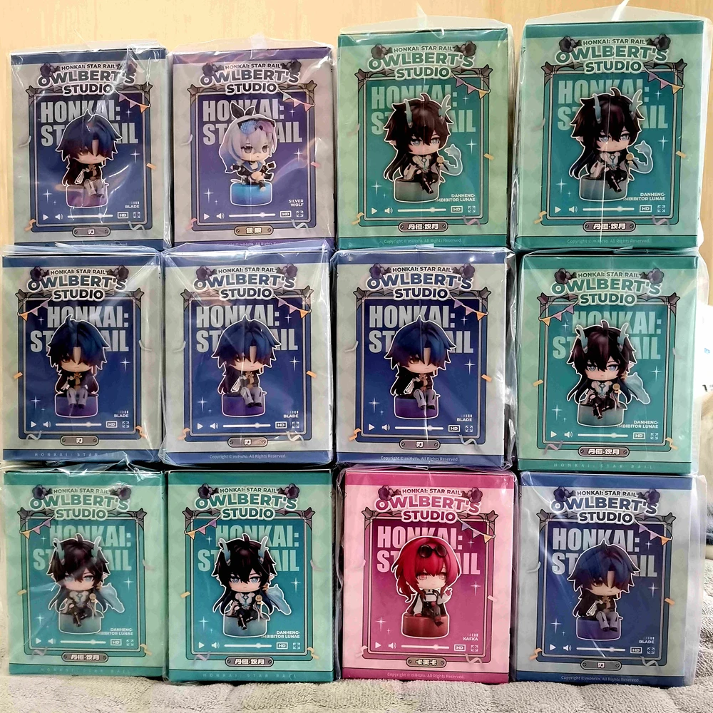 

[Подлинная] игра Honkai Star Rail Owlbert's Studio, мультяшные куклы, лезвие Argenti, статуя Danheng Kafka, модель аниме, косплей, рождественские подарки
