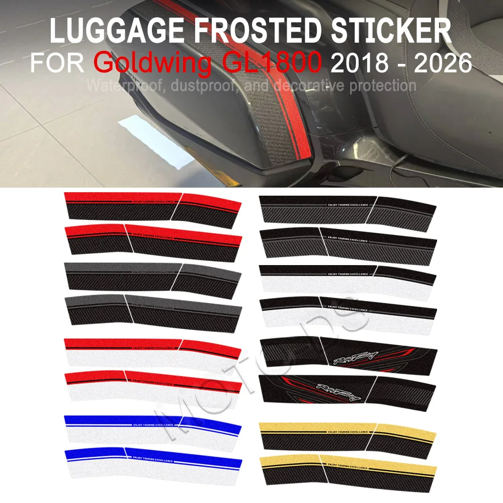 For Goldwing GL1800 GL 1800 F6B Tour Suitcase Pad Stickers Protection Kit Motorcycle Accessories Tank Frosted Sticker 2018-2026