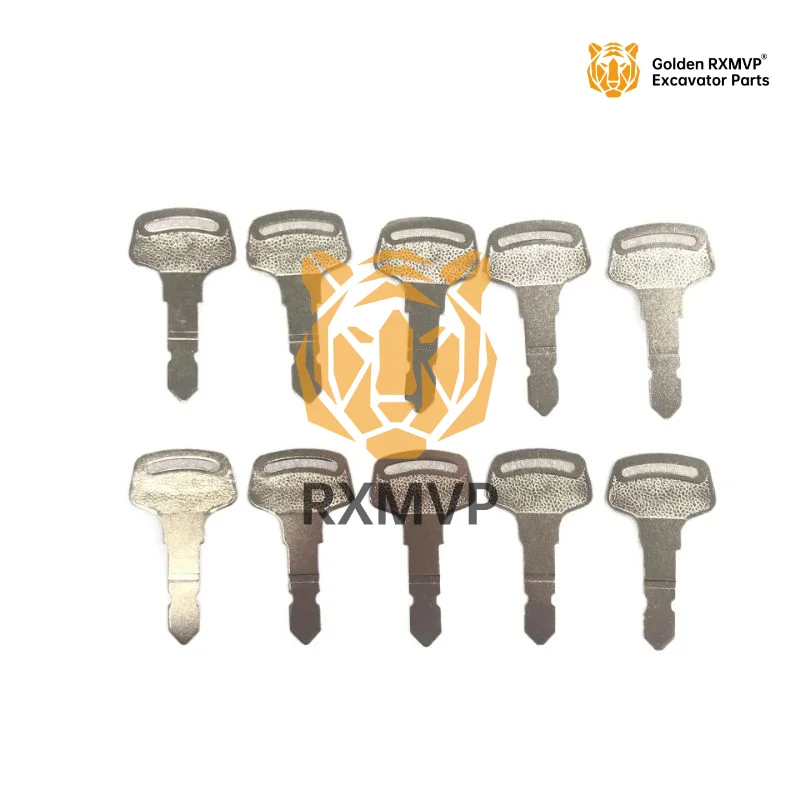 Excavator Parts For 10pcs 63700 Ignition Key For Kubota B Series Tractor New Holland Case