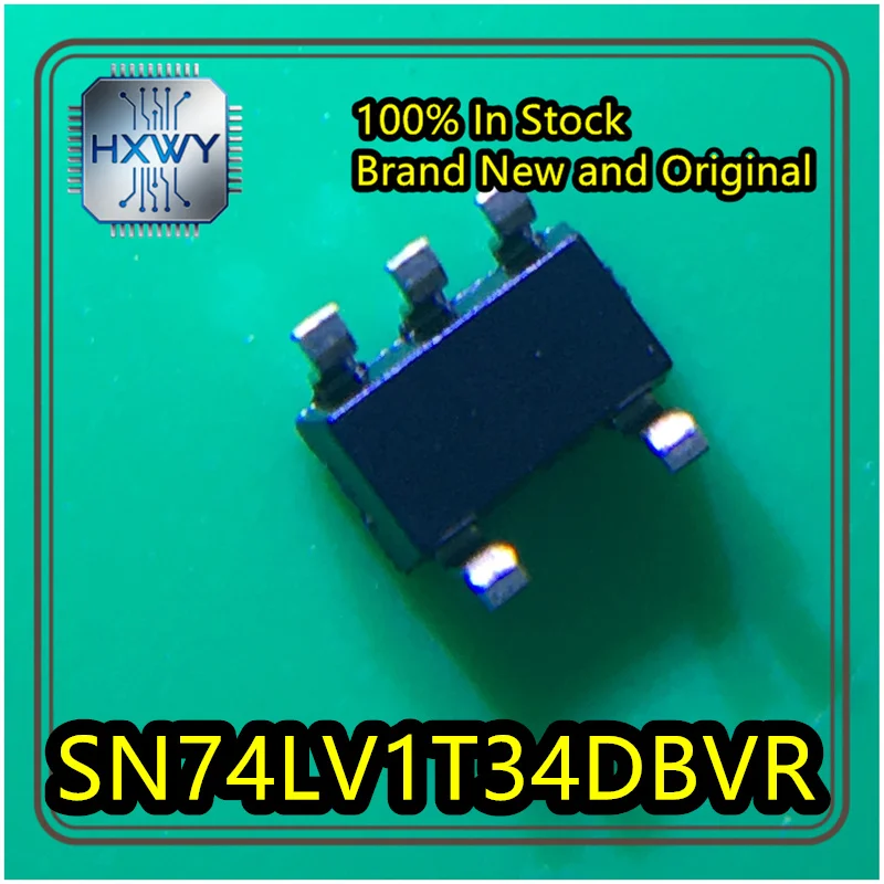 (30/100 pieces) SN74LV1T34DBVR NEJJ SOT-23-5 Logic Level Shifter Chip, 100% New, Original, In Stock, Electronic Device IC