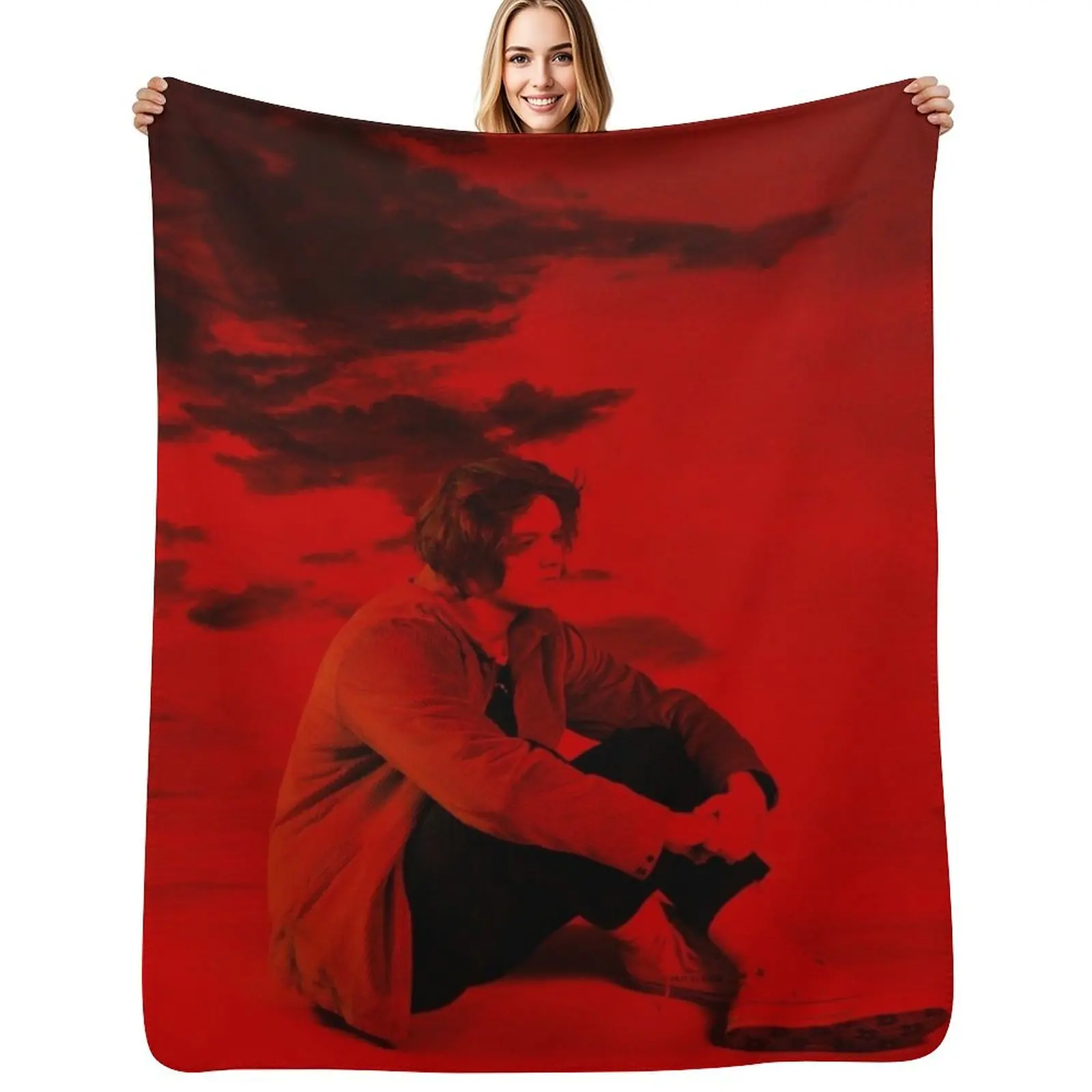 Lewis Capaldi - Divinely Uninspired To A Hellish Extent Throw Blanket Luxurious Soft Fuzzy Blanket for Sofa Bed