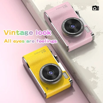 HD digital camera kids camera 2.4&quot; 64MP auto focus vkid camera compact cameras for children adults beginners rechargeable