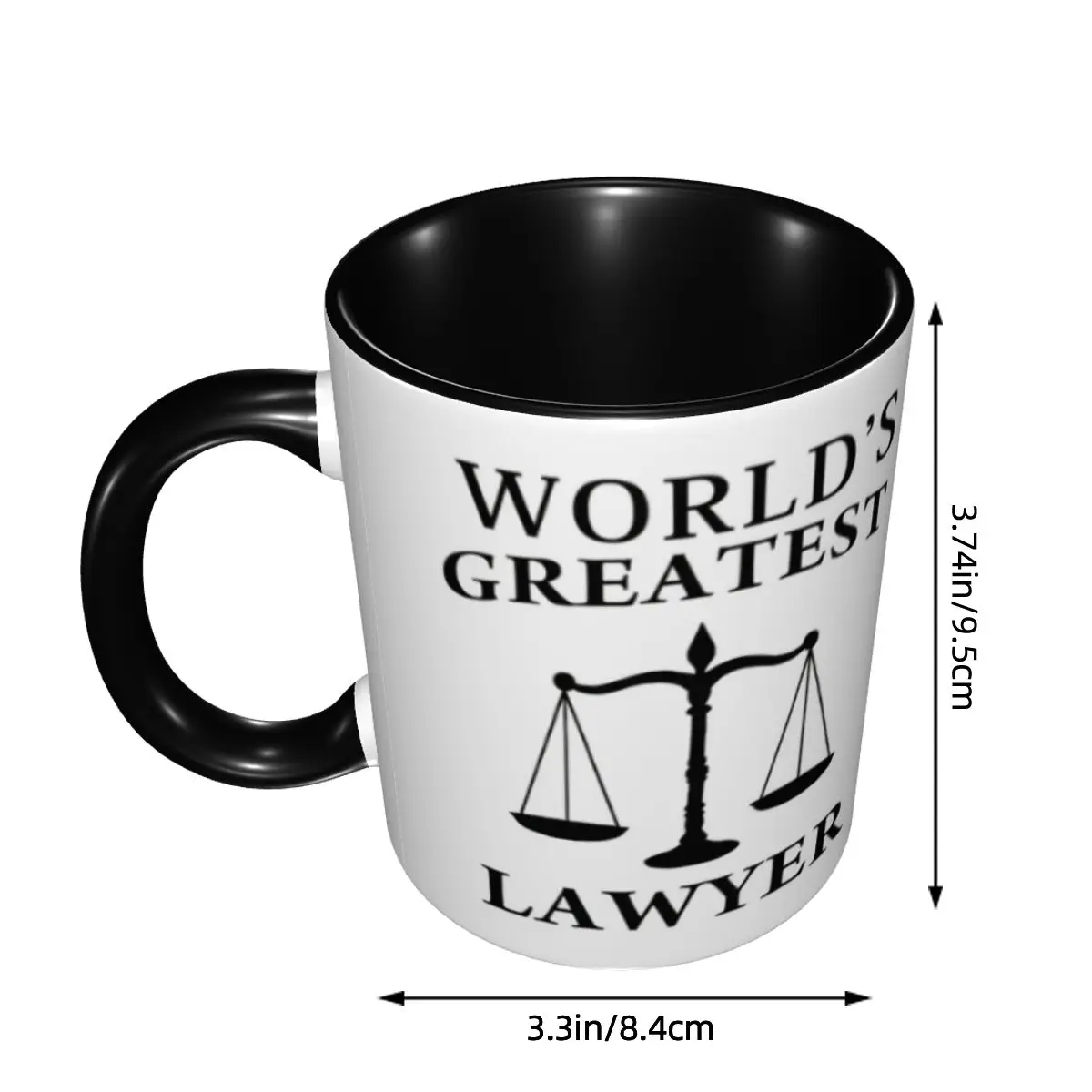 Customized Better Call Saul Worlds Greatest Lawyer Coffee Mugs DIY Ceramic Milk Tea Cups