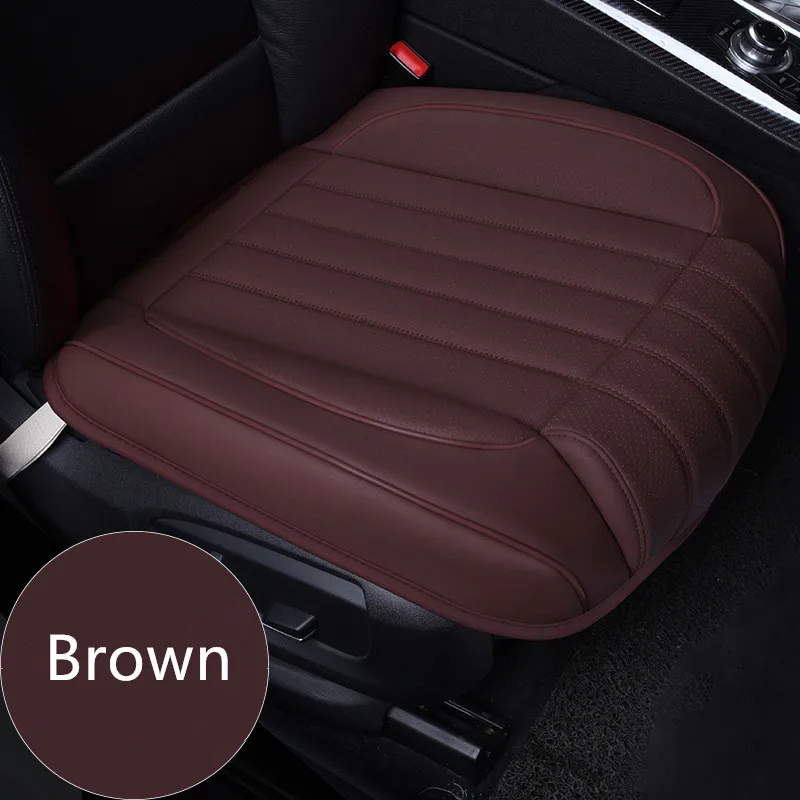 PU Leather Car Seat Cover Luxury Car Seat Protection Cushion Leg Support Extension Non-slip Mat Auto Accessories Universal Size