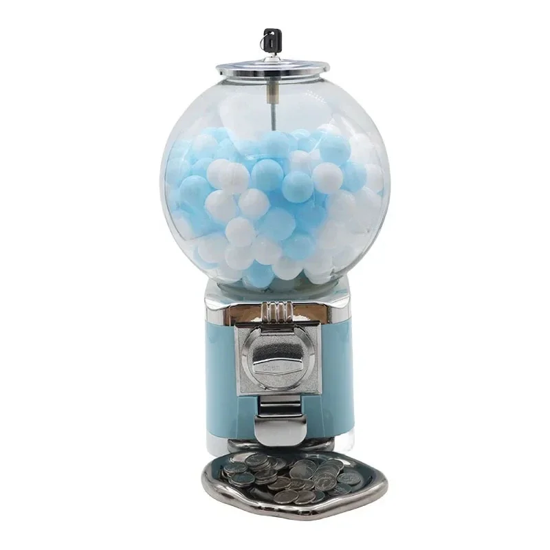 

Small Business Candy Machine Active Desktop Candy Gumball Dispenser Piggy Bank Openable Home Table Decor Accesoriz