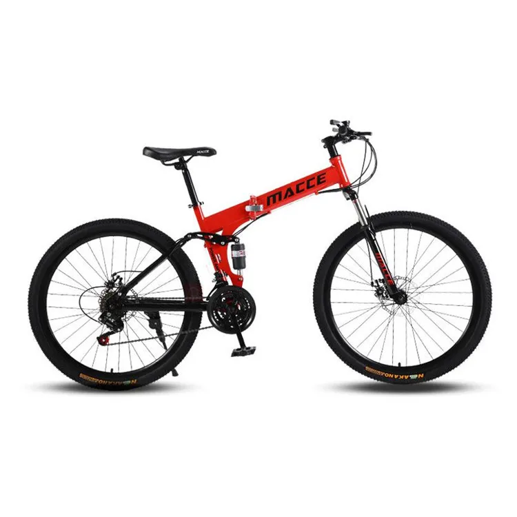 26 Inches Mountain Bike, 27 Speeds Gears Bike for Men and Women, Adjustable Seat Mountain Bike with Dual Disc Brakes