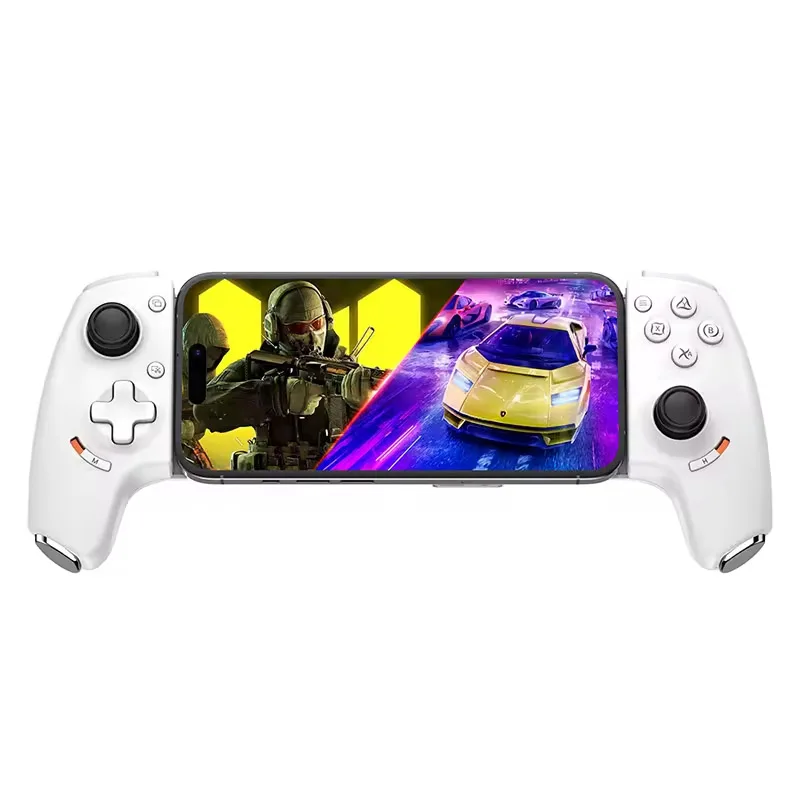 Retractable Game Controller, Handheld Gamepad, Hall Trigger, Wireless Bluetooth Joystick, for IOS Android Phone PS4 Tablet
