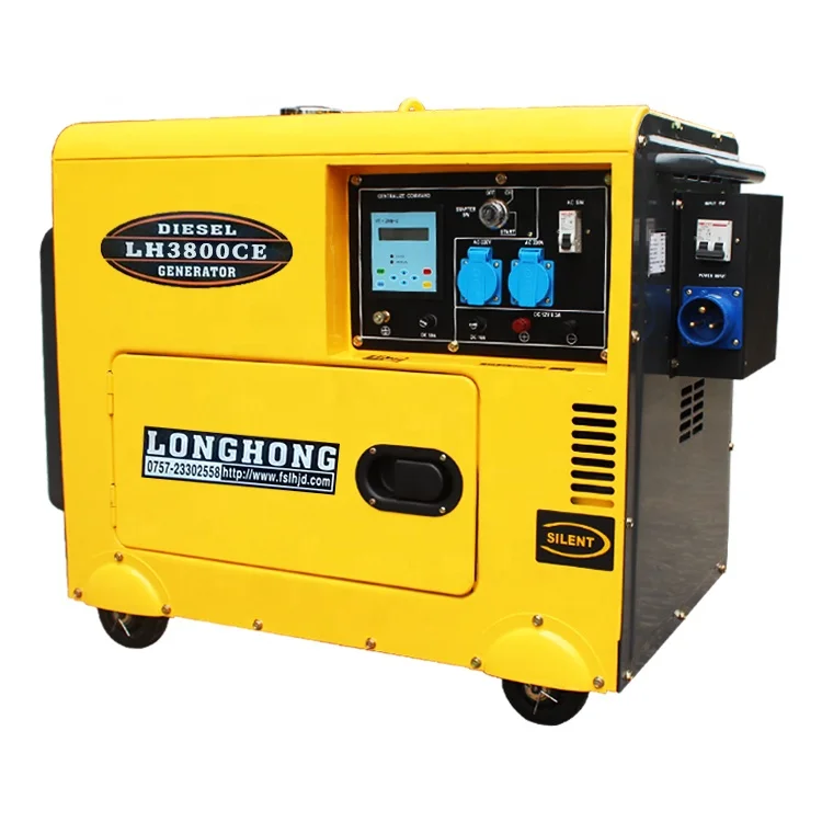 generators for home 3kw 4KW 5kva Small silent  engine forced air cooling Smart