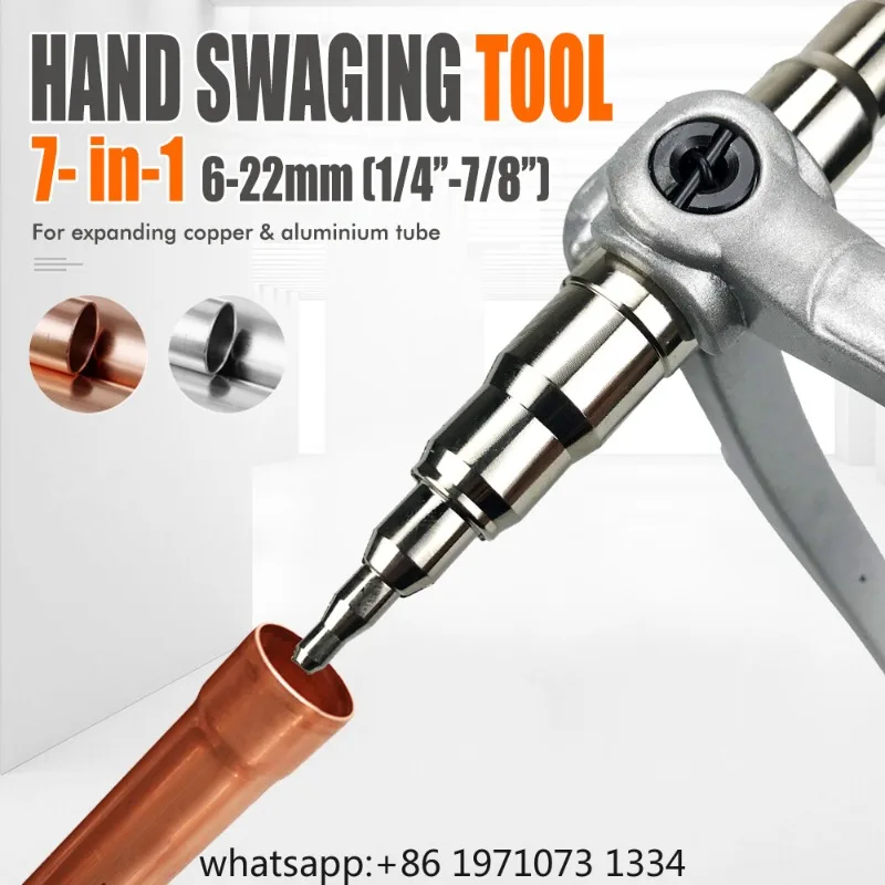 Copper Pipe Tube Expander Aluminum Tubing Cutter Universal Manual Refrigeration Air Conditioner Manual Repair Tools