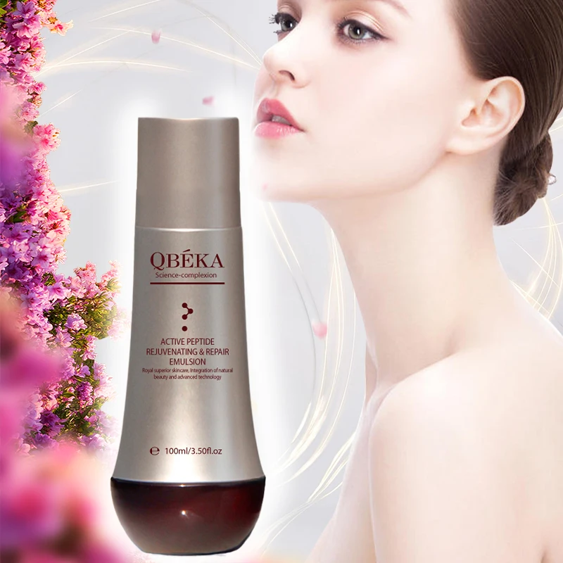 

QBEKA 100ml Active Peptide Youth Repair Emulsion Protects Facial Skin Restores Nourishes Skin