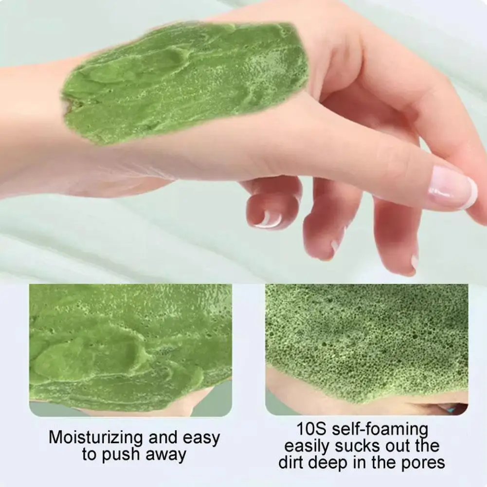 Centella Asiatica Bubble Skin Care Cover Centella Asiatica Foam Masque For Oil Control Refining Pores 12pcs/box D9z5