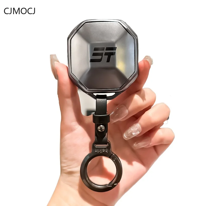 For Jetour Traveller T1 T2 Shanhai Key Case Cover Bag , TPU Soft Car Key Fob Shell, Anti-Scratch Keychain, Jetour Accessories