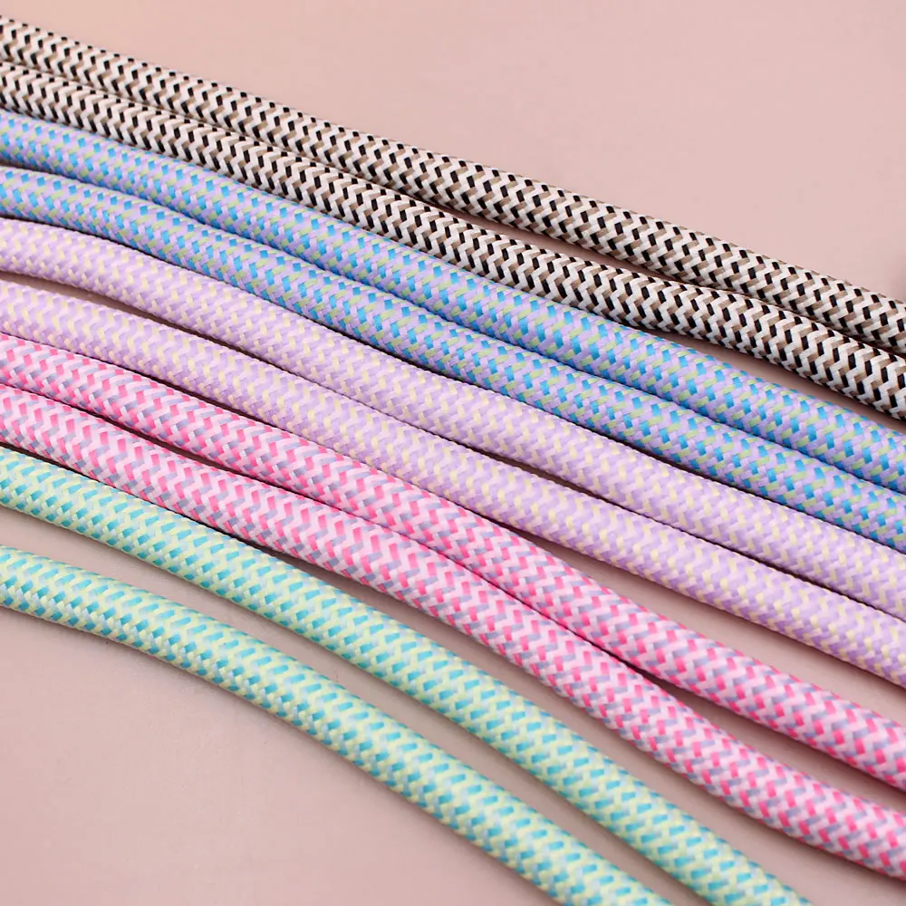 1cm Thickened Adjustable Patterned Crossbody Strap – Braided Lanyard for Phones, Bags, and Water Bottles