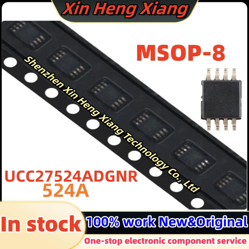 (10pcs)524A UCC27524ADGN UCC27524ADGNR msop-8 Chipset