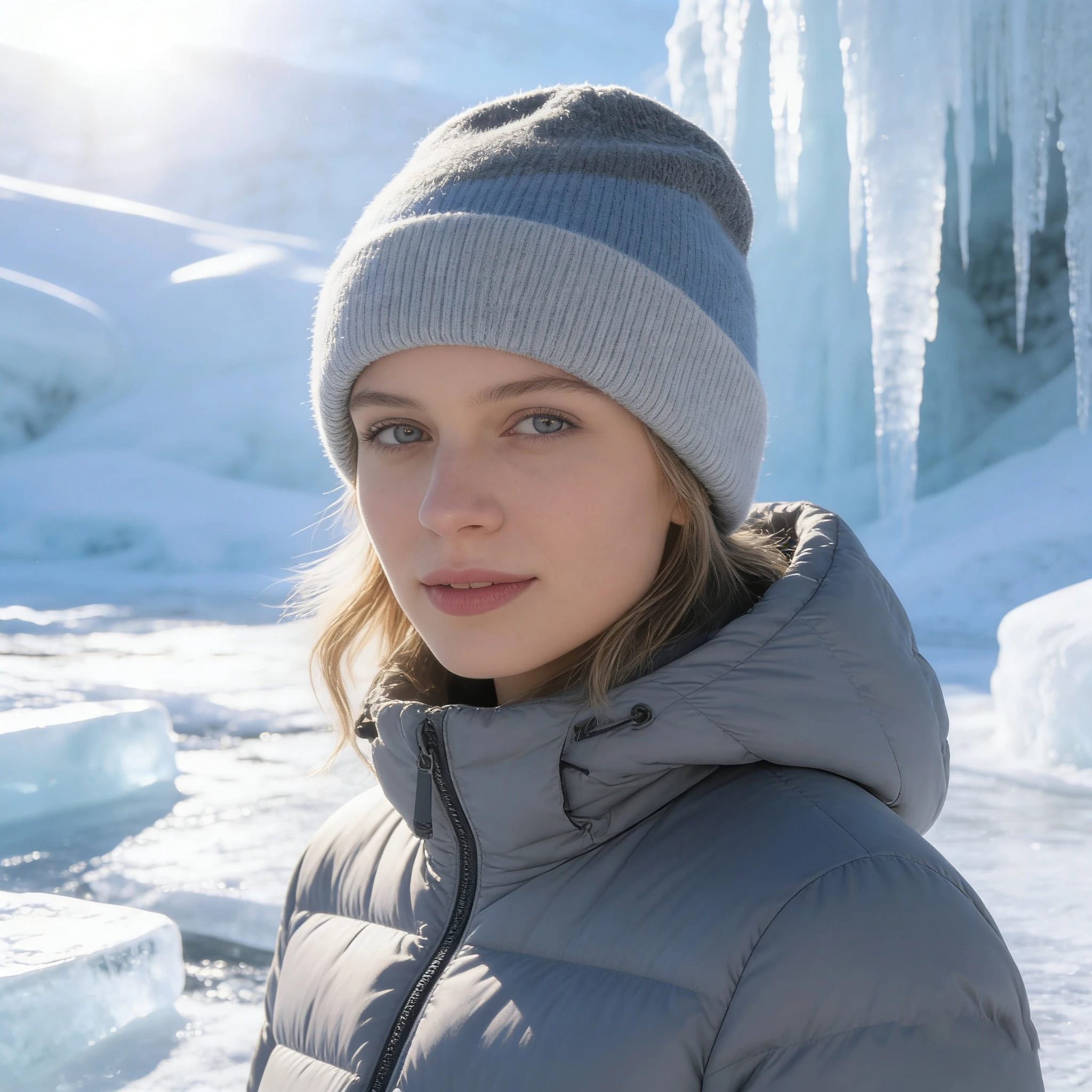 Gorro de punto con protección para los oídos para hombre y mujer, gorro de terciopelo grueso y cálido para invierno, gorro tejido para parejas, Color bloqueado, Hexagonal, frío Ha