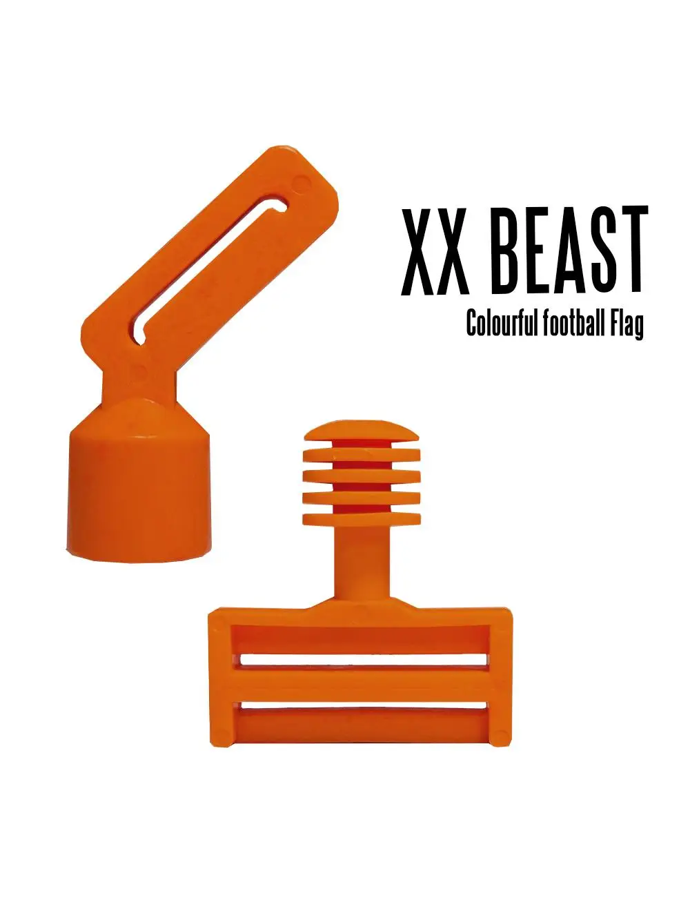 علم خصر كرة القدم الأمريكية متعدد الألوان من الدرجة التنافسية، علم كرة القدم XXBEAST، مستلزمات الرياضيين لمحبي اللياقة البدنية