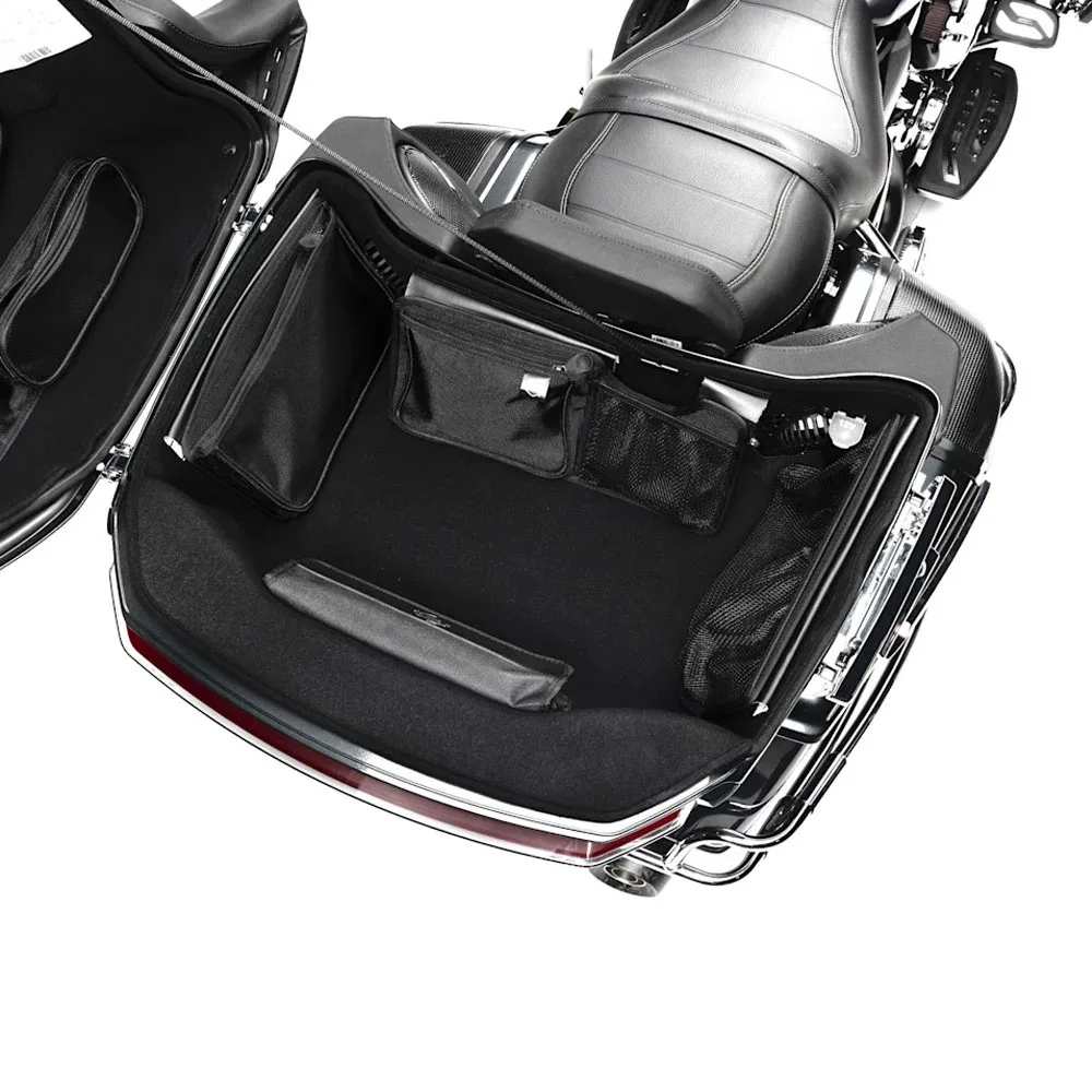 For Harley Touring Electra Glide Road Glide CVO Road Glide ST Motorcycle Tour Pack Organizer Trunk Saddlebag Liner Storage Bag