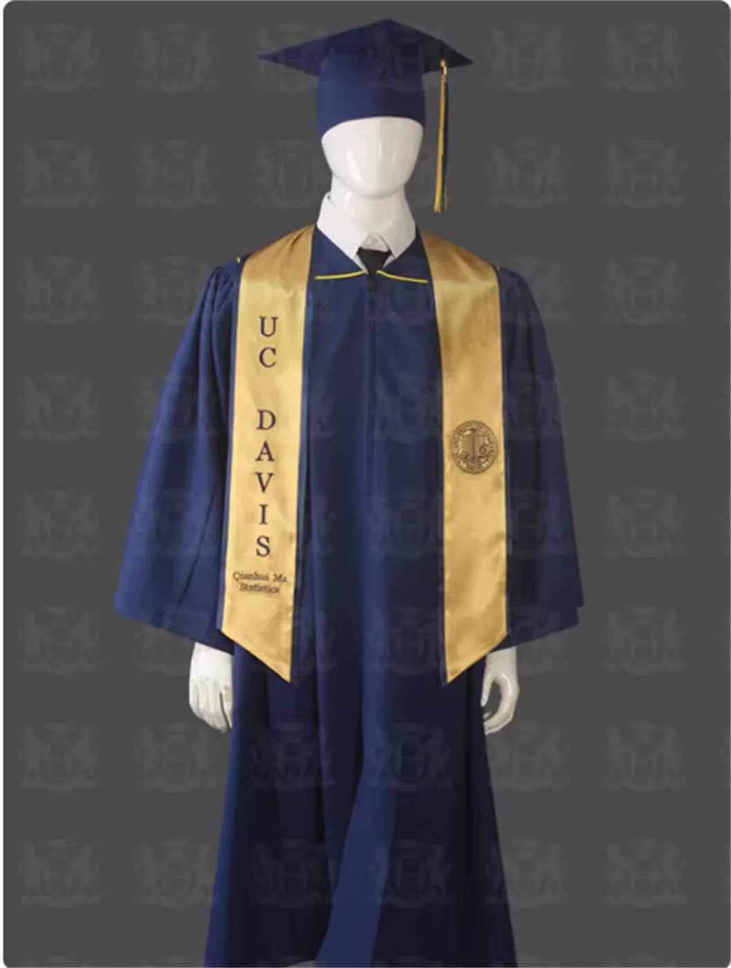 

Customization of Bachelor's and Master's/Doctoral Uniforms at the University of California, USA