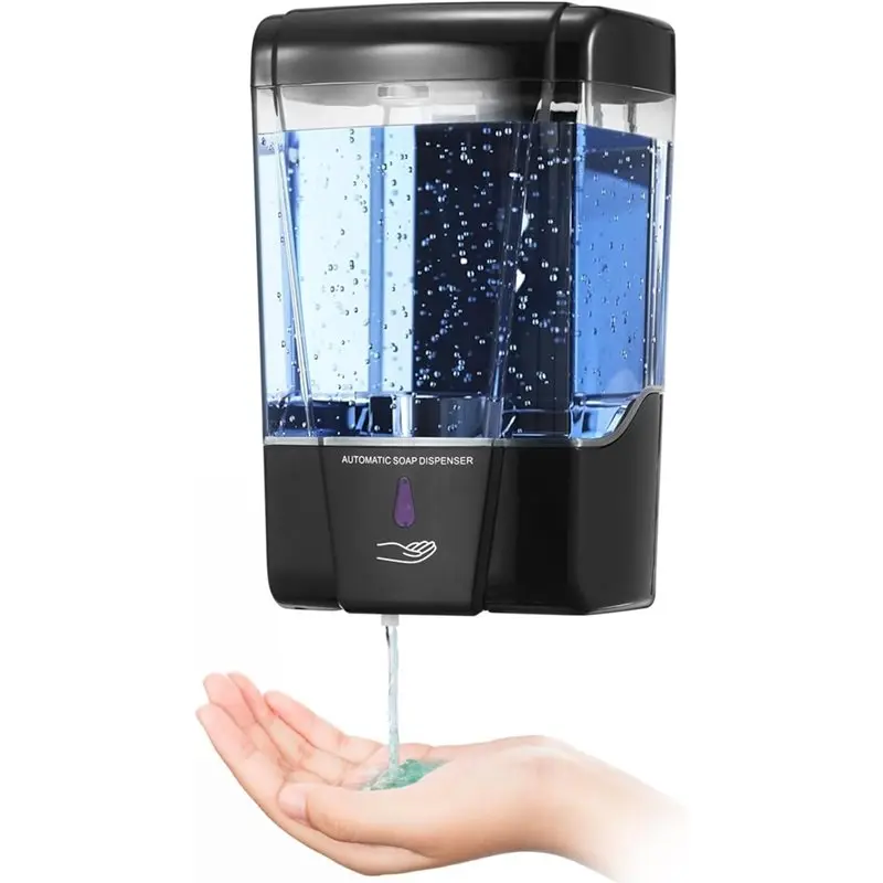 

【PASSIONE】Автоматический бесконтактный дозатор мыла, 600 мл/20 унций, настенный, для офисов, дома, коммерческого использования, дозатор жидкого мыла H