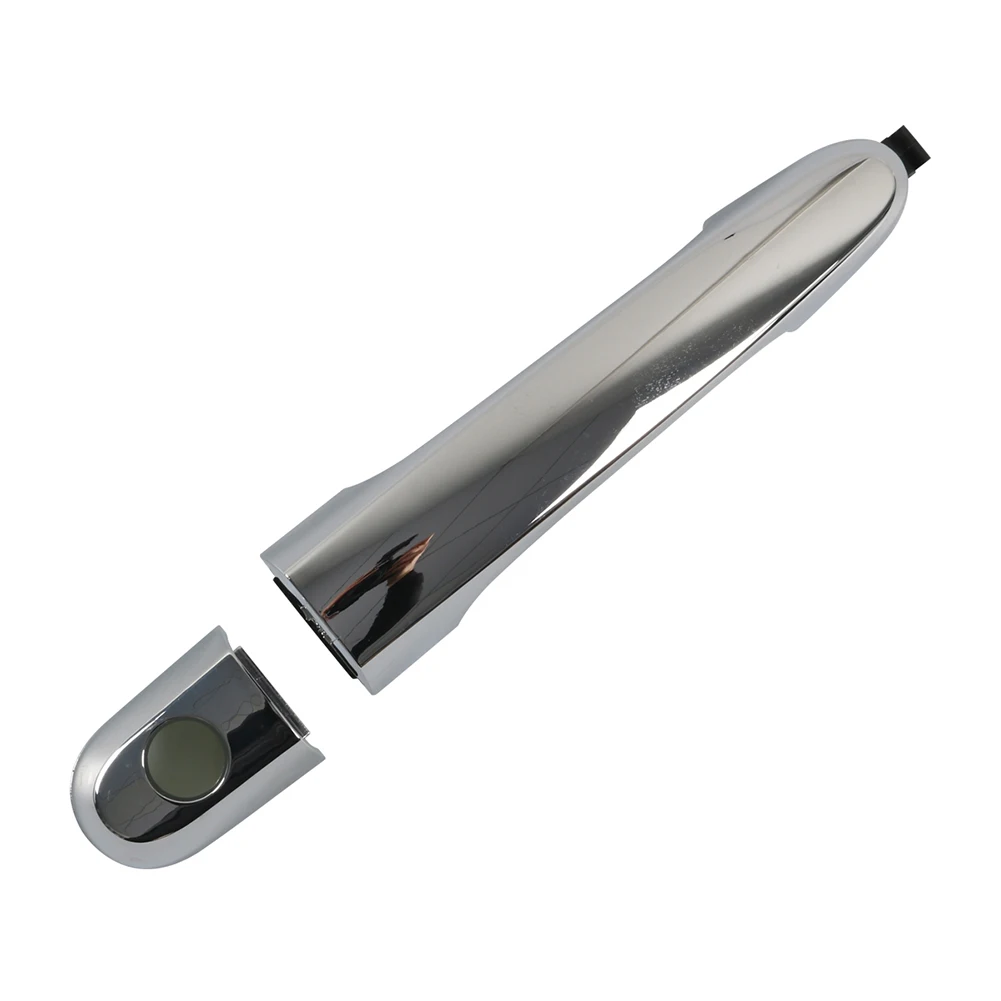 

High Grade High Quality Practical To Use Brand New Door Handle Front Left Silver With Trim 2011-2015 Chrome Driver