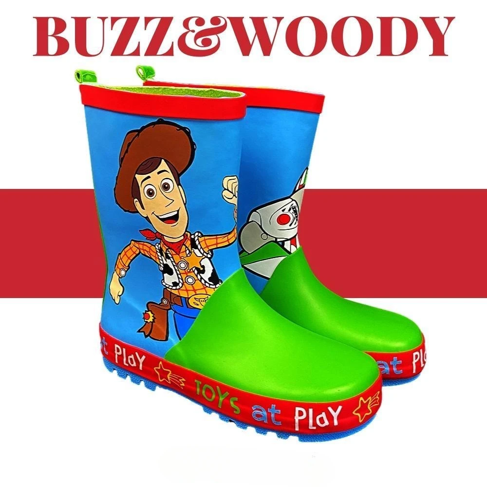 

Disney cartoon kids Toy Story Rain Boots Student Rain Boots gift Fashion Shoes Non-Slip Short shoes