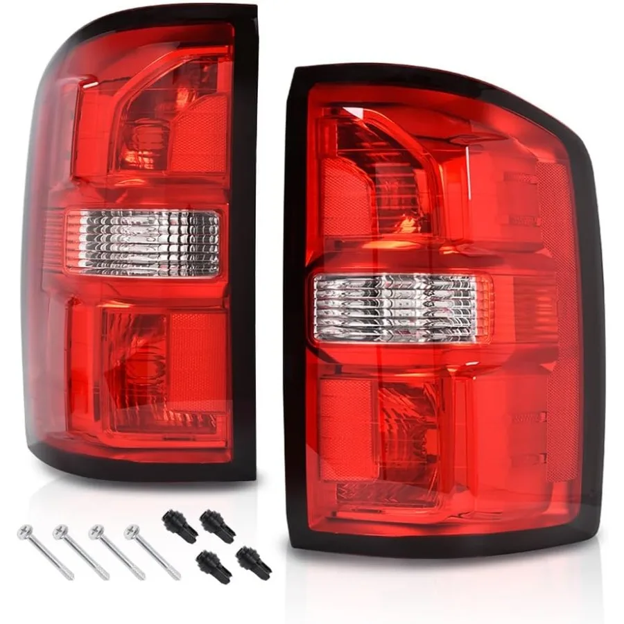 

Задние фонари, совместимые с GMC Sierra 1500 20142018 и GMC Sierra 2500 HD 3500 HD 20152019, красная линза, левый и правый задний фонарь Asse