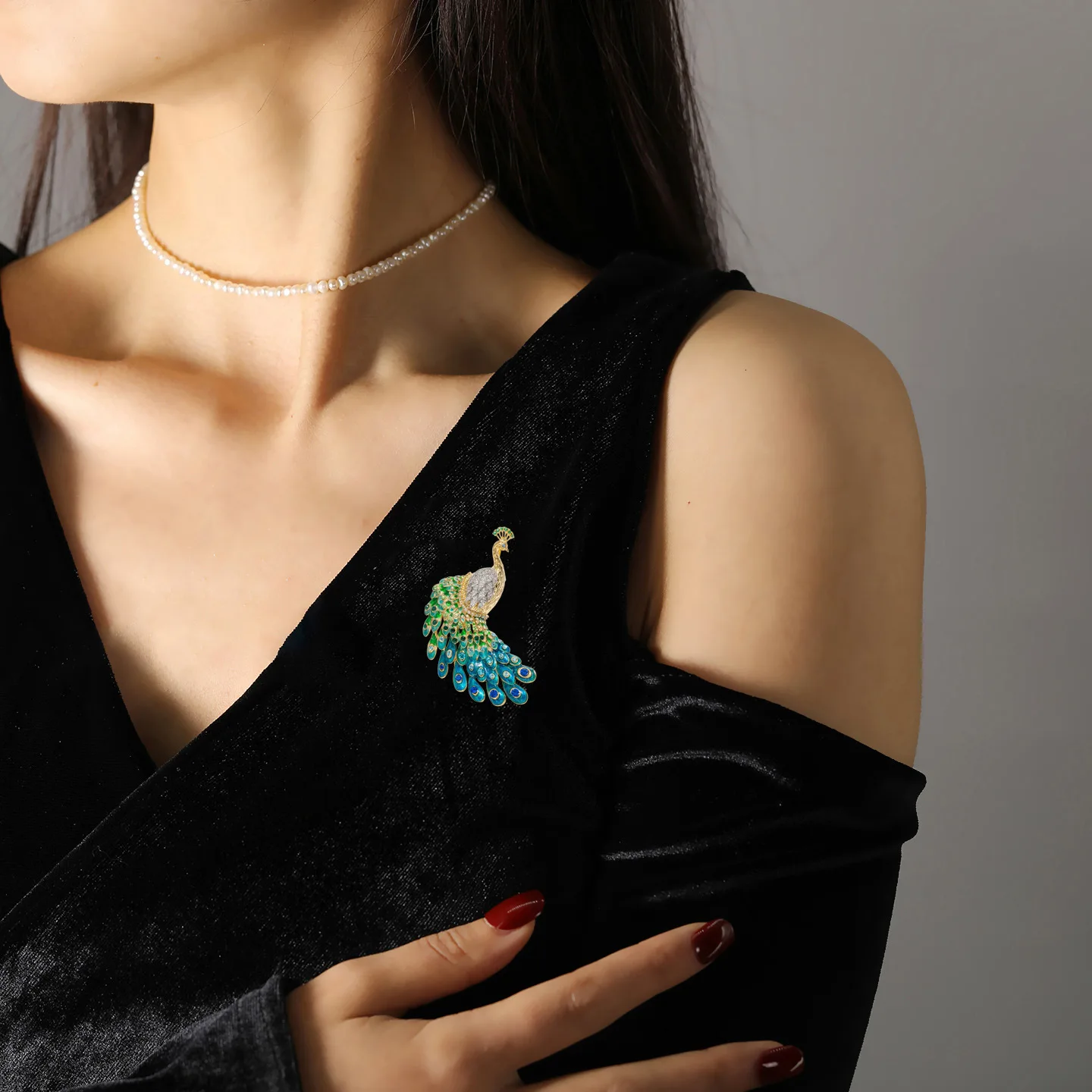 دبابيس فينيكس ملونة رائعة، صدرية فنية لمرحلة الأداء التنكرية، هدايا مجوهرات راقية للرجال والنساء