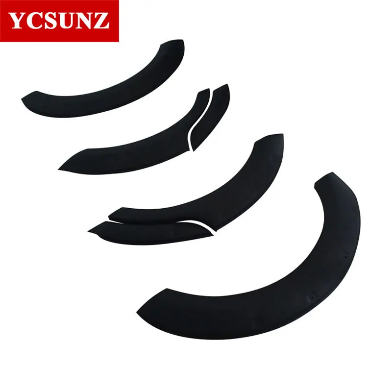 Fender Flares Black Mudguards with nuts For Ford Ecosport 2014 2015 2016 2017 2018