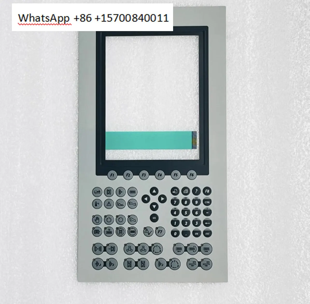 Injection molding machine button board, computer human-machine interface 4PP065.1043-K01 button film keys