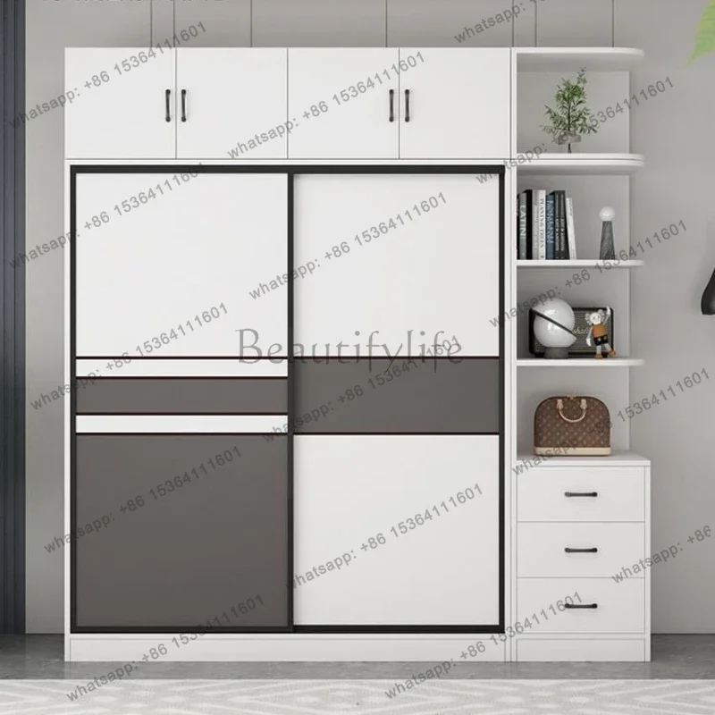 Factory Direct Children Design Wardrobe Korean Style Bedroom Closet Girls Wardrobe Rack Organizer Quarda Roupas Para Quarto Furn