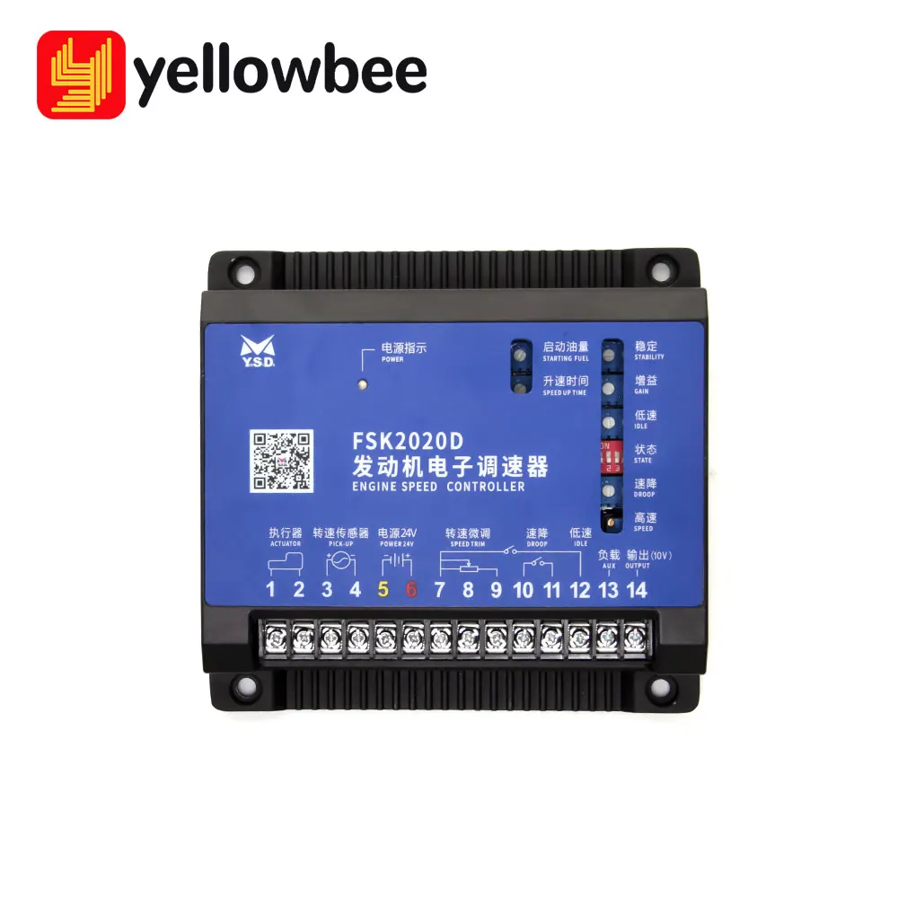 

Ysd Fsk2020d Speed Controller Replace Esd5500e Diesel Engine Fuel Pump Injection Pump Generator Controller Control System