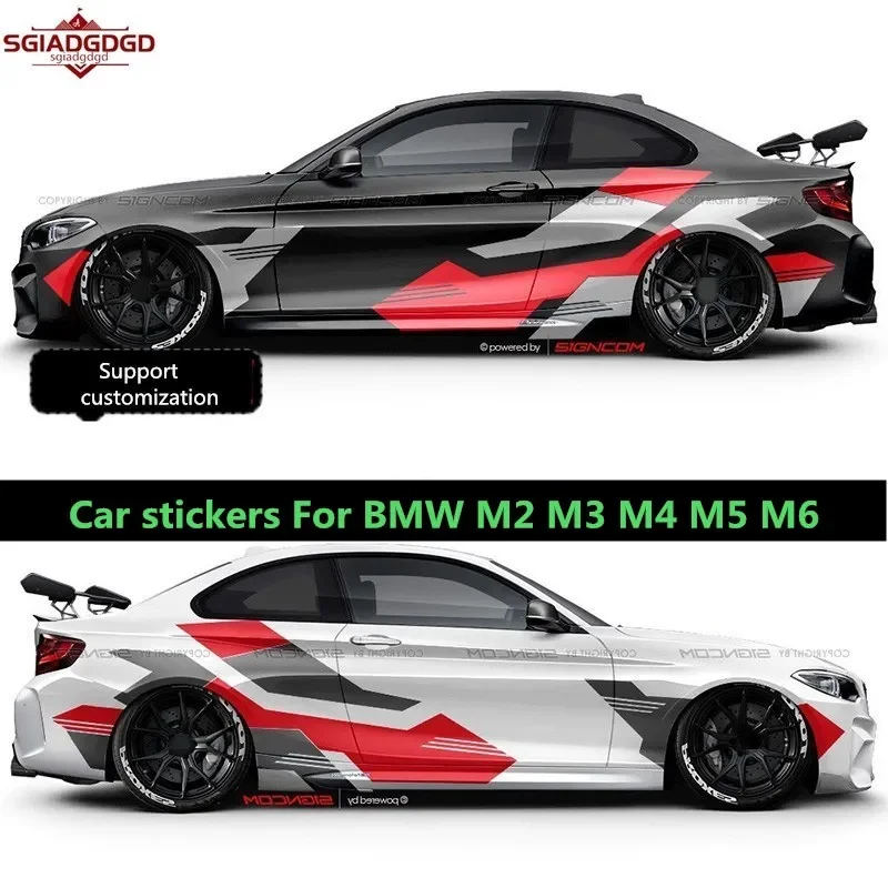 

Car stickers For BMW M2 M3 M4 M5 M6 body decoration fashion sports custom Decal sports film accessories