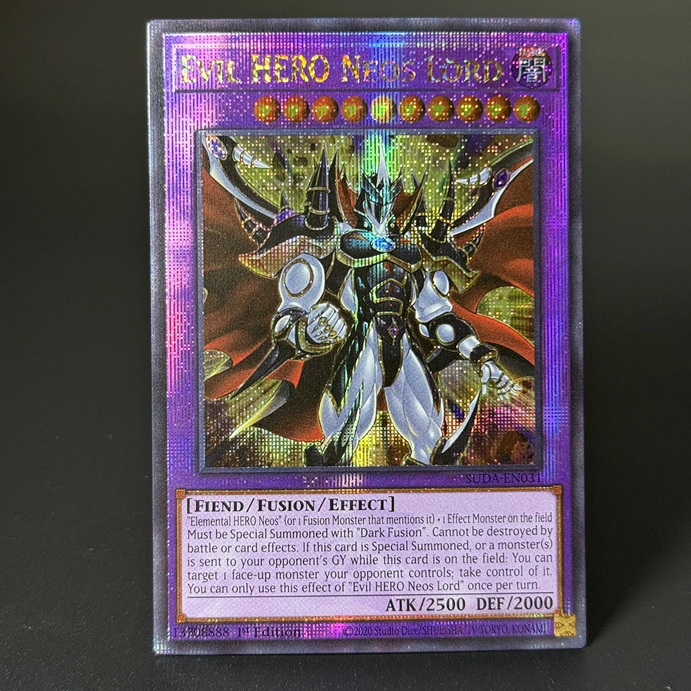 遊戯王フォイルカード-QCScR スプリーム ダークネス クォーター センチュリー シークレット レア テンイ スピリット - スルヤ マルチャーミー ミャウルズ イービル ヒーロー ネオス ロード
