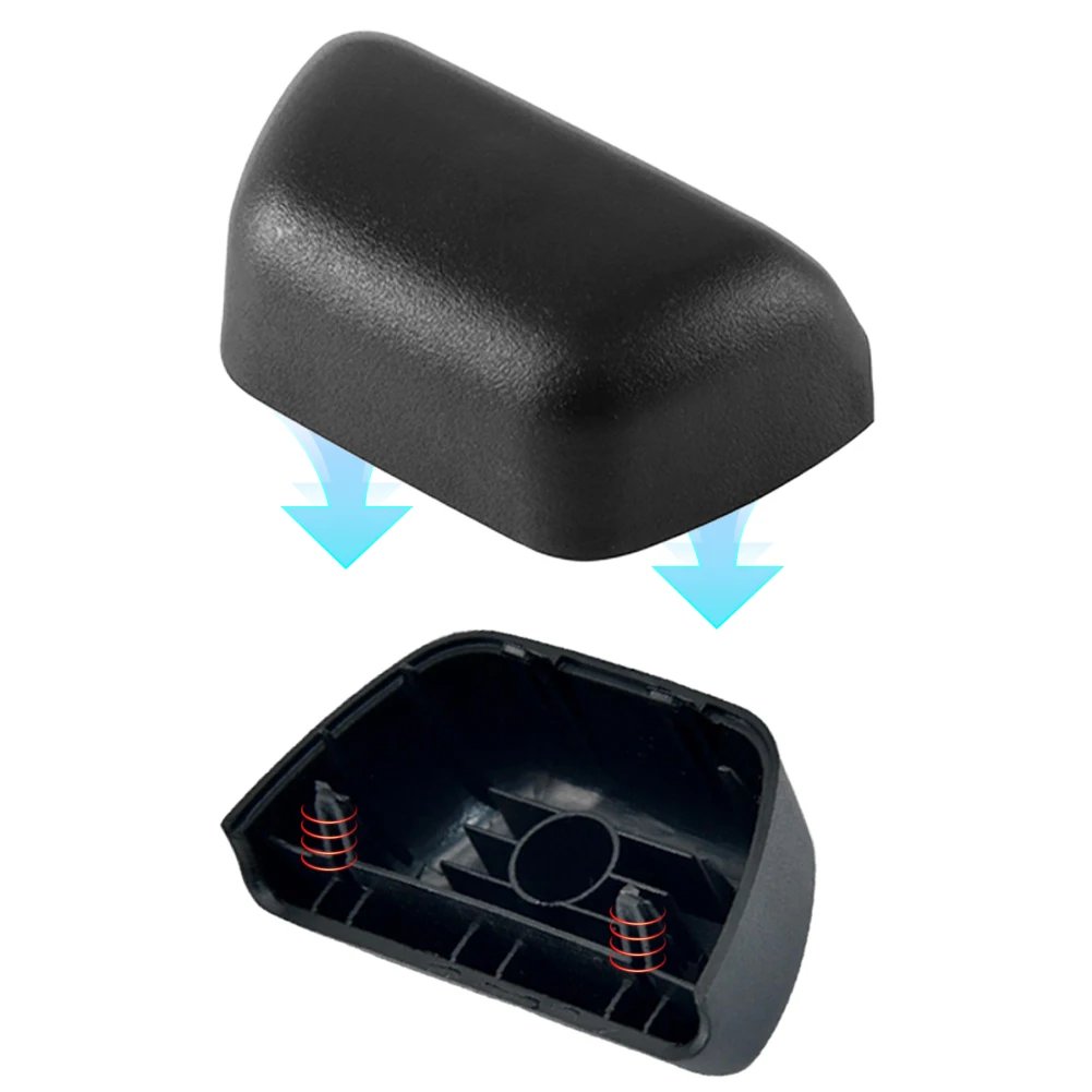 Rear 2nd Row Seat Belt Turning Loops Cover Replace 5HU37XDVAC 5HU37DX9AC for Wrangler 2007-2010 Wrangler JK 2011-2018