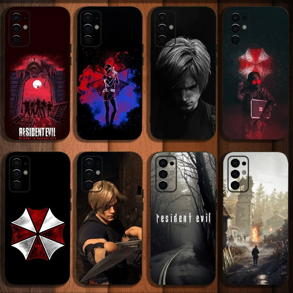 

Game R-Resident E-Evils Phone Case For Samsung S24,S21,S22,S23,S30,Ultra,S20,Plus,Fe,Lite,Note,10,9,5G Black Soft Cover