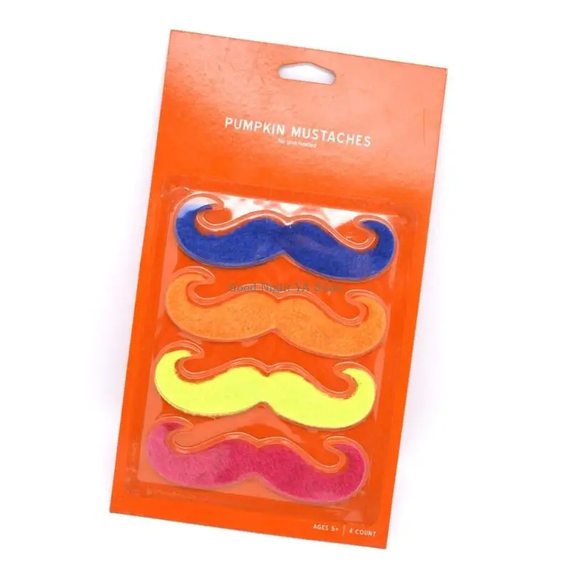 المستجدات الشوارب وهمية هالوين ملصقات الشارب اللحية وهمية لاصقة النفس #4